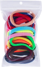 Load image into Gallery viewer, 20 Pieces Large Cotton Stretch Hair Ties Bands Rope Ponytail Holders Headband for Thick Heavy and Curly Hair