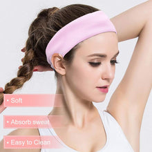 Load image into Gallery viewer, 14 PCS Yoga Cotton Headbands Elastic Stretch Sweatband Hairband Mixed Colors Ballet Head Band for Women/Girls Sports/Pilates/Fitness