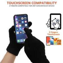 Load image into Gallery viewer, Winter Touchscreen Knit Gloves for Men & Women – Soft Lining, Warm Thermal Acrylic Gloves for Cold Weather