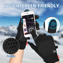 Load image into Gallery viewer, Warm Thermal Touchscreen Gloves – Windproof, Water-Resistant & Anti-Slip Winter Gloves for Men & Women