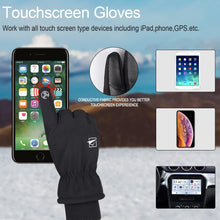 Load image into Gallery viewer, Winter Thermal Gloves for Men – Waterproof, Windproof & Touchscreen Cold Weather Gloves