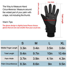 Load image into Gallery viewer, Winter Thermal Gloves for Men – Waterproof, Windproof & Touchscreen Cold Weather Gloves