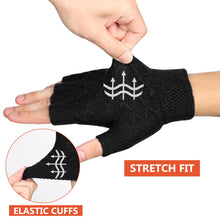 Load image into Gallery viewer, Winter Touchscreen Knit Gloves for Men & Women – Soft Lining, Warm Thermal Acrylic Gloves for Cold Weather