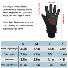 Load image into Gallery viewer, Winter Thermal Gloves for Men – Waterproof, Windproof & Touchscreen Cold Weather Gloves