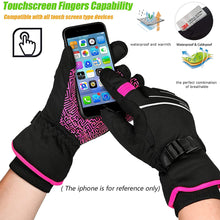 Load image into Gallery viewer, 3M Thinsulate Thermal Gloves – Waterproof, Windproof & Touchscreen Winter Ski Gloves (-30°F Warmth)