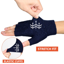 Load image into Gallery viewer, Winter Touchscreen Knit Gloves for Men & Women – Soft Lining, Warm Thermal Acrylic Gloves for Cold Weather