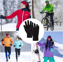 Load image into Gallery viewer, 6 Pairs Knitted Touchscreen Winter Gloves – Thermal Magic Stretch Warm Mittens for Men & Women