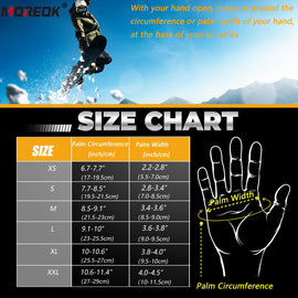3M Thinsulate Thermal Gloves – Waterproof, Windproof & Touchscreen Winter Ski Gloves (-30°F Warmth)