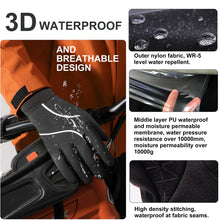 Load image into Gallery viewer, 3M Thinsulate Thermal Gloves – Waterproof, Windproof & Touchscreen Winter Gloves for Men & Women