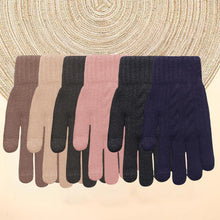 Load image into Gallery viewer, Winter Fleece Lined Thermal Gloves for Men & Women – Touchscreen, Windproof, Warm Outdoor Gloves