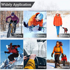 Winter Thermal Gloves for Men – Waterproof, Windproof & Touchscreen Cold Weather Gloves