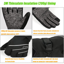 Load image into Gallery viewer, 3M Thinsulate Thermal Gloves – Waterproof, Windproof & Touchscreen Winter Ski Gloves (-30°F Warmth)