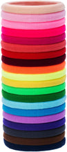Load image into Gallery viewer, 20 Pieces Large Cotton Stretch Hair Ties Bands Rope Ponytail Holders Headband for Thick Heavy and Curly Hair