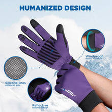 Load image into Gallery viewer, Winter Thermal Touchscreen Gloves for Men & Women – Windproof, Anti-Slip & Cold Weather