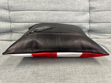 Load image into Gallery viewer, Set of Chequered Leather Cushion Covers