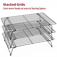 Load image into Gallery viewer, VINSANI Premium Collapsible Cooling Rack - Space-Saving & Non-Stick Design!