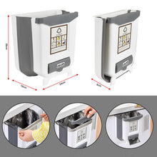 Load image into Gallery viewer, Space-Saving Foldable Trash Bin: Compact & Hangable Design for Every Kitchen!