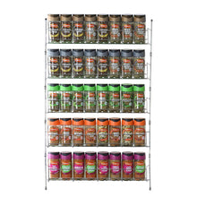 Load image into Gallery viewer, VINSANI 5-Tier Spice Rack - Organize Your Herbs & Spices with Style!