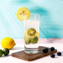 Load image into Gallery viewer, Vinsani Hiball Glass Set - Timeless Design for Cocktails & Desserts (Set of 6)