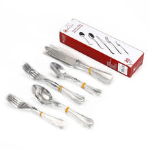 Load image into Gallery viewer, Vinsani 20-Piece Elegant Stainless Steel Cutlery Set - Complete Dining Solution