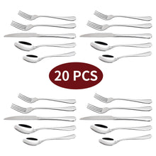 Load image into Gallery viewer, Vinsani 20-Piece Elegant Stainless Steel Cutlery Set - Complete Dining Solution