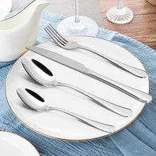 Load image into Gallery viewer, Vinsani Elegant 24-Piece Stainless Steel Cutlery Set - Perfect for Any Occasion