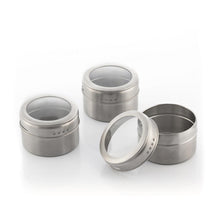 Load image into Gallery viewer, Bamsa 7-Piece Magnetic Spice & Bamboo Utensil Set – Cook with Style & Ease!