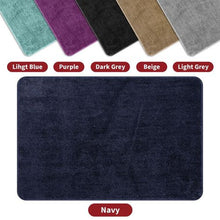 Load image into Gallery viewer, Ultra-Soft Navy Bath Mat - Premium Microfiber Comfort 60x90 cm