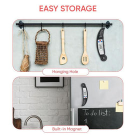 Instant Read Digital Food Thermometer - Accurate & Easy-to-Use Kitchen Tool