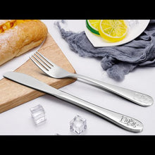 Load image into Gallery viewer, Vinsani Jungle 4-Piece Kids Cutlery Set – Fun, Safe, and Elegant Mealtime Essentials!