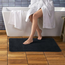Load image into Gallery viewer, VINSANI Ultra Soft Microfiber Bath Mat - 60x90cm in Dark Grey
