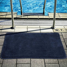 Load image into Gallery viewer, Ultra-Soft Navy Bath Mat - Premium Microfiber Comfort 60x90 cm