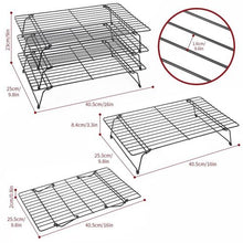 Load image into Gallery viewer, VINSANI Premium Collapsible Cooling Rack - Space-Saving & Non-Stick Design!