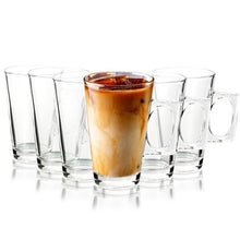 Load image into Gallery viewer, Vinsani 6-Piece Latte Glass Set: Elevate Your Coffee Experience!