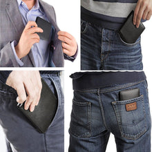 Load image into Gallery viewer, Mens Slim Secure RFID Blocking Genuine Leather Wallet