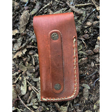 Load image into Gallery viewer, Handmade Stamina Wood Engraved Brass Green Damascus Steel Pocket Folding Knife