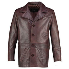 Load image into Gallery viewer, Frankie Martino The Deuce Antique Vintage Brown Leather Jacket -