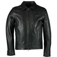Load image into Gallery viewer, Men's Looper Black Joseph Gordon-Levitt Leather Jacket -
