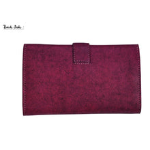 Load image into Gallery viewer, Womens Cutting Edge Pink Leather Textured Purse -