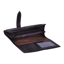 Load image into Gallery viewer, Womens Sleek Brown Leather Purse -