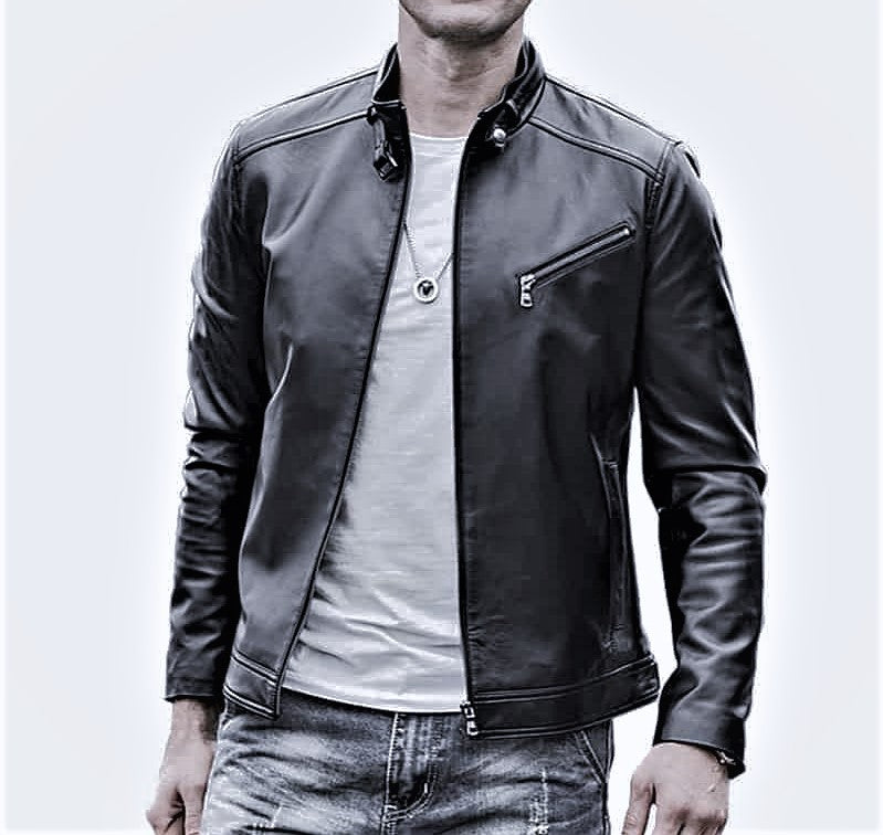 How to Style a Leather Jacket For Men– Charlie London | Leather Jackets ...