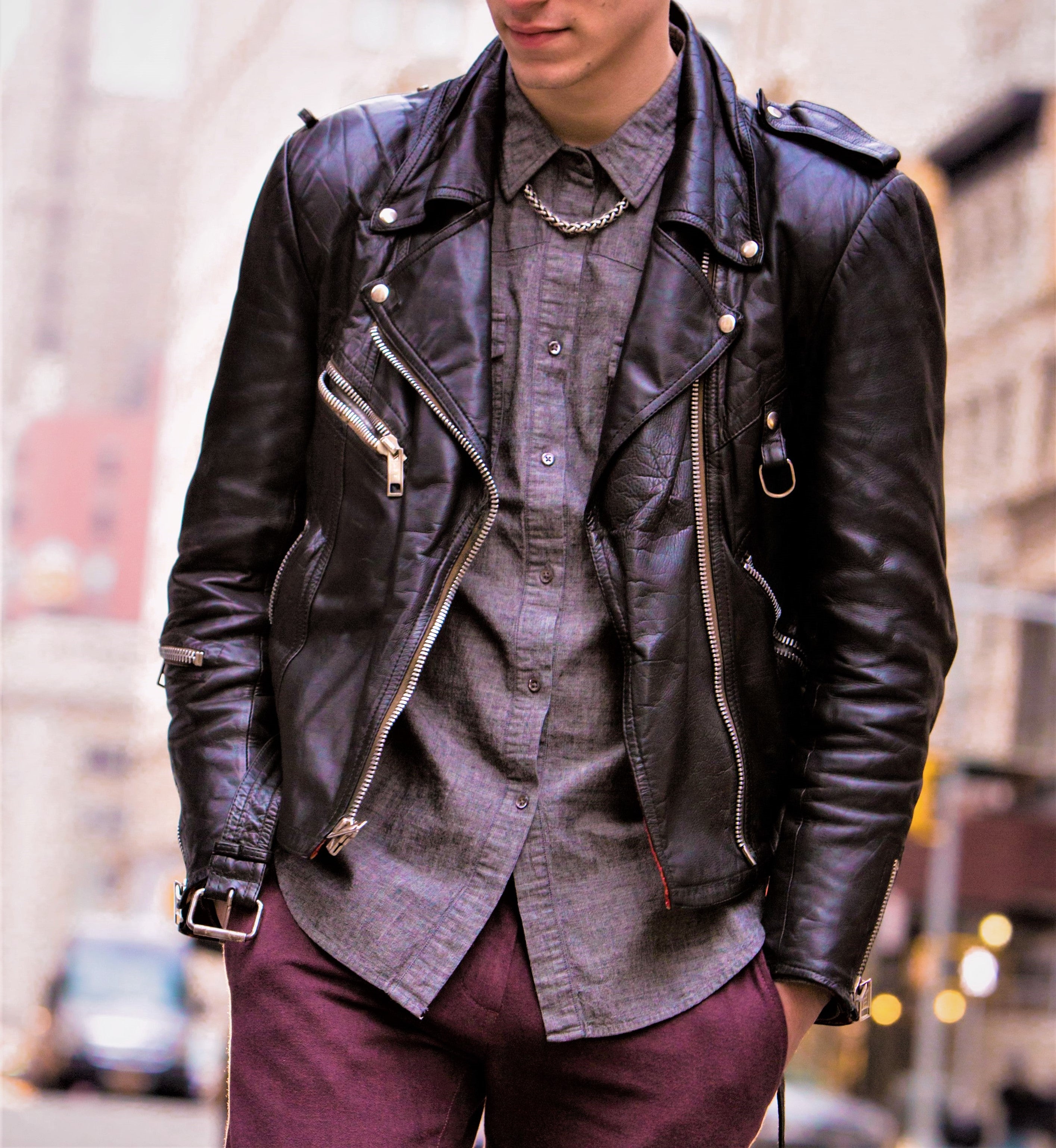 A Guide To Buy & Style A Leather Bomber Jacket