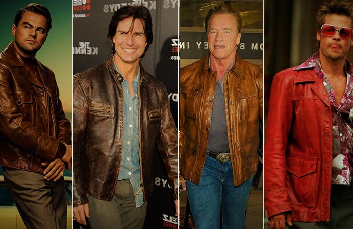 Hollywood Stars' Leather Jackets