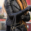 How To Wear Long Leather Gloves