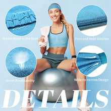 Load image into Gallery viewer, Headbands for Women’s Hair, Sports Headband, Running Headband for Women, Head Bands Adult Women, 6 PCS