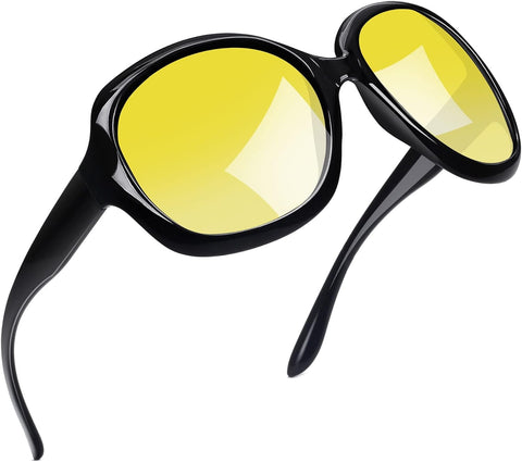 Oversized Sunglasses for Women Fashion Large Frame Designer Sun Glasses Polarised UV Protection Big Sunnies Ladies