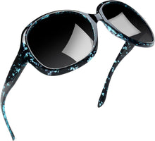 Load image into Gallery viewer, Oversized Sunglasses for Women Fashion Large Frame Designer Sun Glasses Polarised UV Protection Big Sunnies Ladies