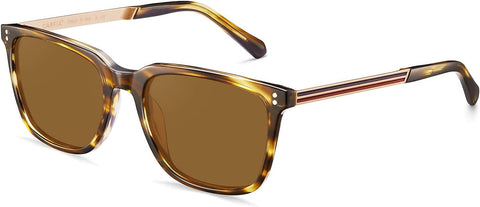 Retro Polarised Sunglasses for Women UV400 Protection Driving Outdoor Acetate Frame