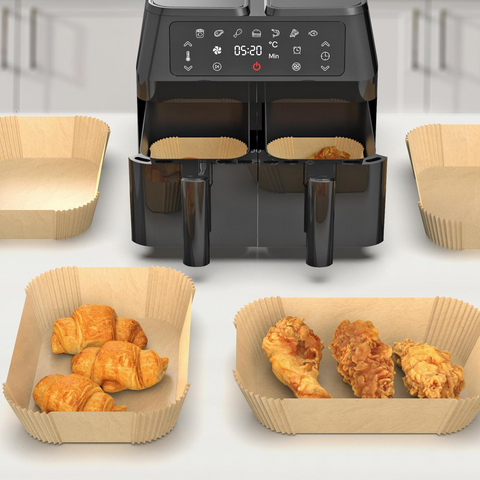 Vinsani 200-Count Non-Stick Air Fryer Paper Liners – Premium & Versatile!