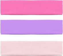 Load image into Gallery viewer, Stretchy Elastic Solid Headbands, Cotton Sports Hairband for Women Girls, Suitable for Yoga, Pilates, Running, Cycling Y6-TLFD